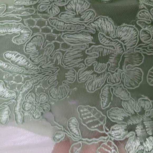 Elegant Green Maxi Dress From Azazie - Picture 9 of 15